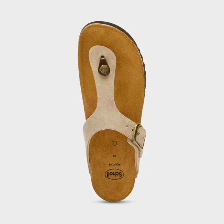Anais - Thong sandals in suede